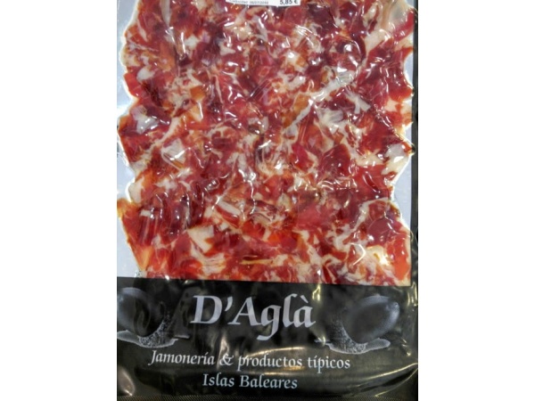 Virutas de jamón ibérico de cebo sobre 150 Grs