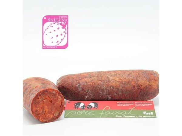 Sobrasada curada picante de cerdo negro