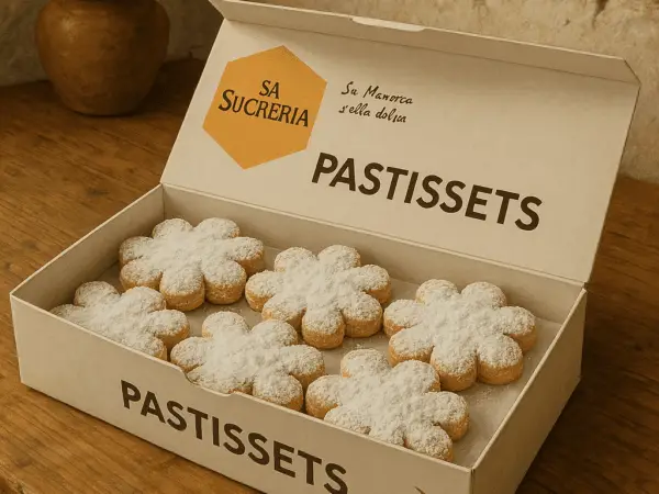 Pastissets, caja de 6