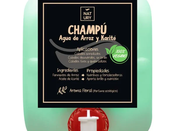 Champú Natural con Hidrolizados de Trigo y Soja