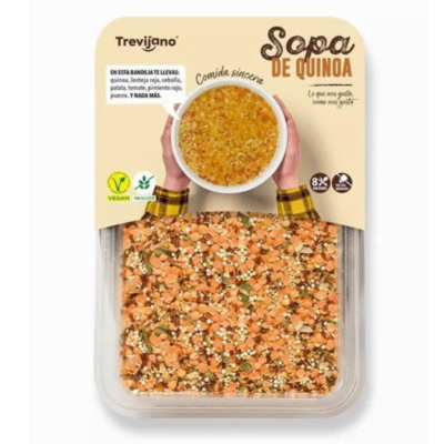 sopa de quinoa